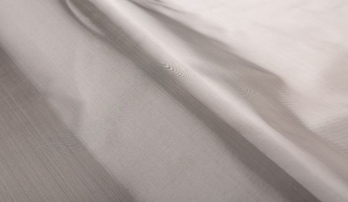Mesh in Glass in Stainless Steel
