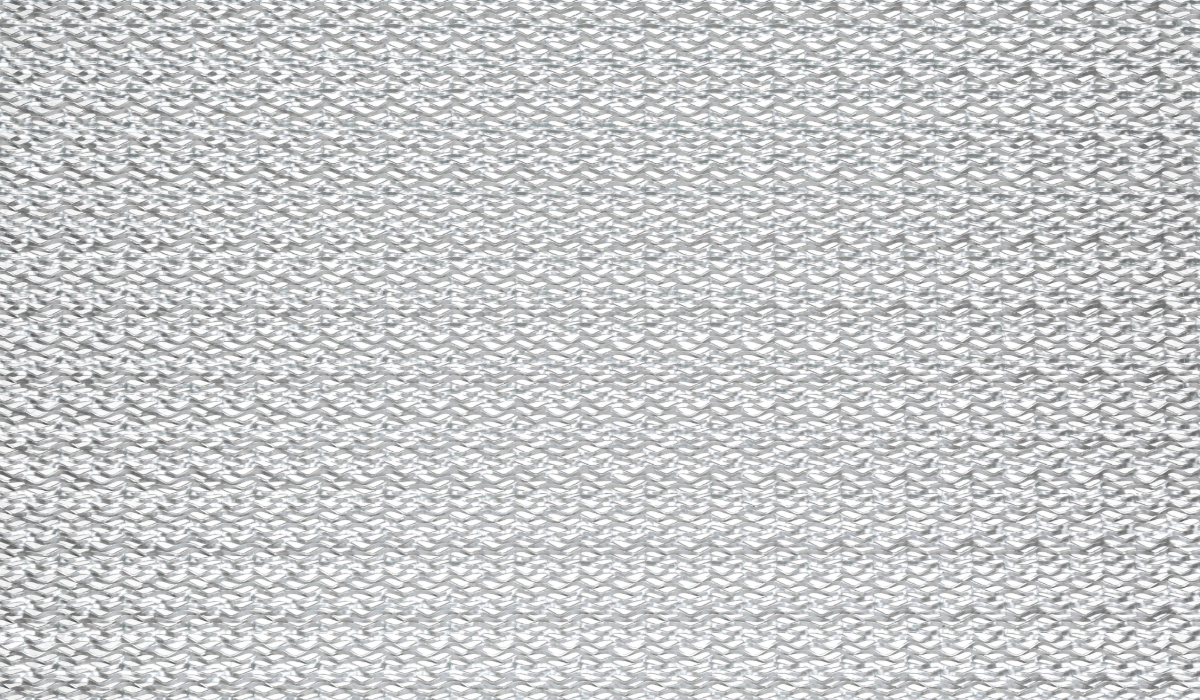 Aluminium crinkly 1342LS expanded mesh