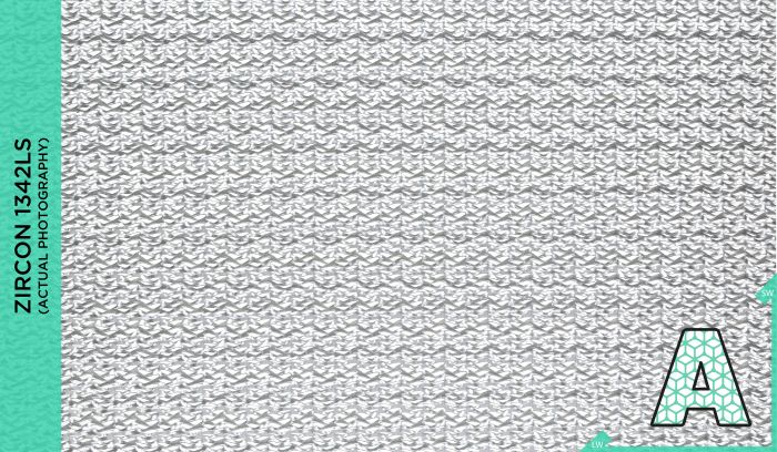 Aluminium crinkly 1342LS expanded mesh